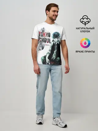 Мужская базовая футболка / Tokyo Ghoul Sui Ishida