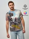 Мужская базовая футболка / Королевская битва | ПУБГ