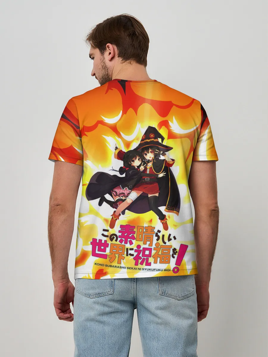 Мужская базовая футболка / MeguminKonoSuba