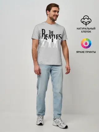 Мужская базовая футболка / The Beatles
