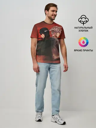 Мужская базовая футболка / Back to back