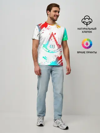 Мужская базовая футболка / Assassin’s Creed