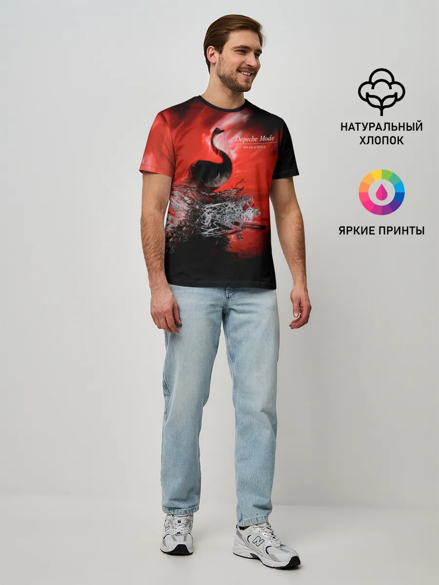 Мужская базовая футболка / Speak & Spell - Depeche Mode