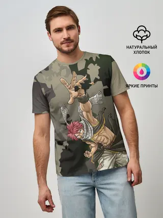 Мужская базовая футболка / Хвост феи