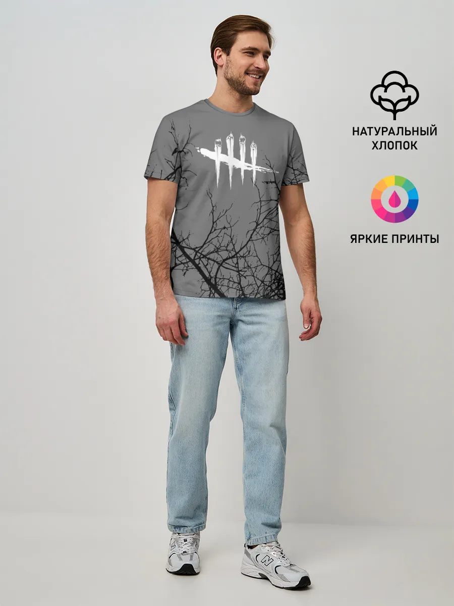 Мужская базовая футболка / DEAD BY DAYLIGHT