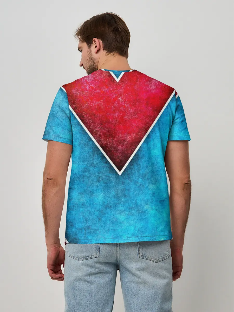 Мужская базовая футболка / Grunge