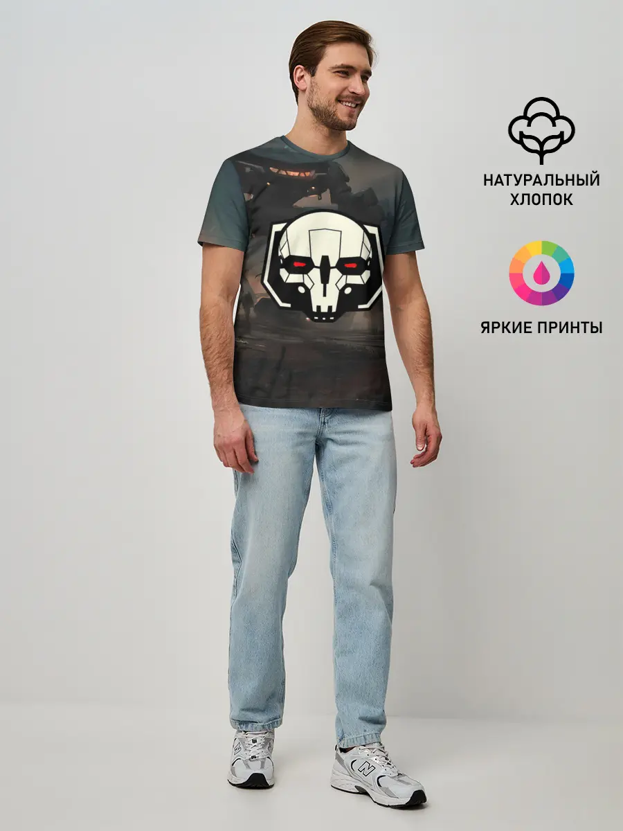 Мужская базовая футболка / Боевоймех