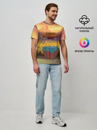 Мужская базовая футболка / PUBG MOBILE