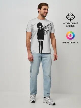 Мужская базовая футболка / Tokyo Ghoul