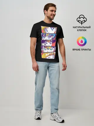 Мужская базовая футболка / SAILOR SCOUTS