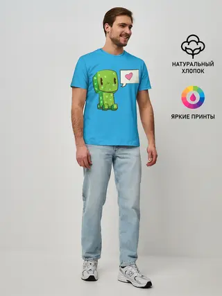 Мужская базовая футболка / MINECRAFT