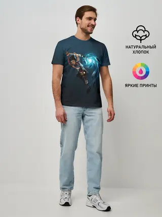 Мужская базовая футболка / Атака Кены