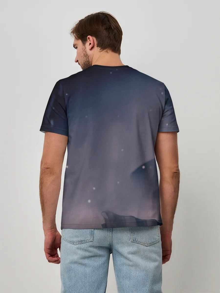 Мужская базовая футболка / Рыцарь - HOLLOW KNIGHT