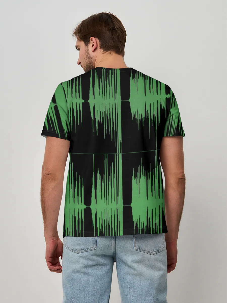 Мужская базовая футболка / AUDIOWAVE