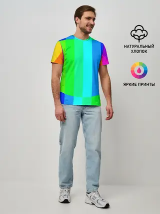 Мужская базовая футболка / MAKE LOVE, NOT WAR