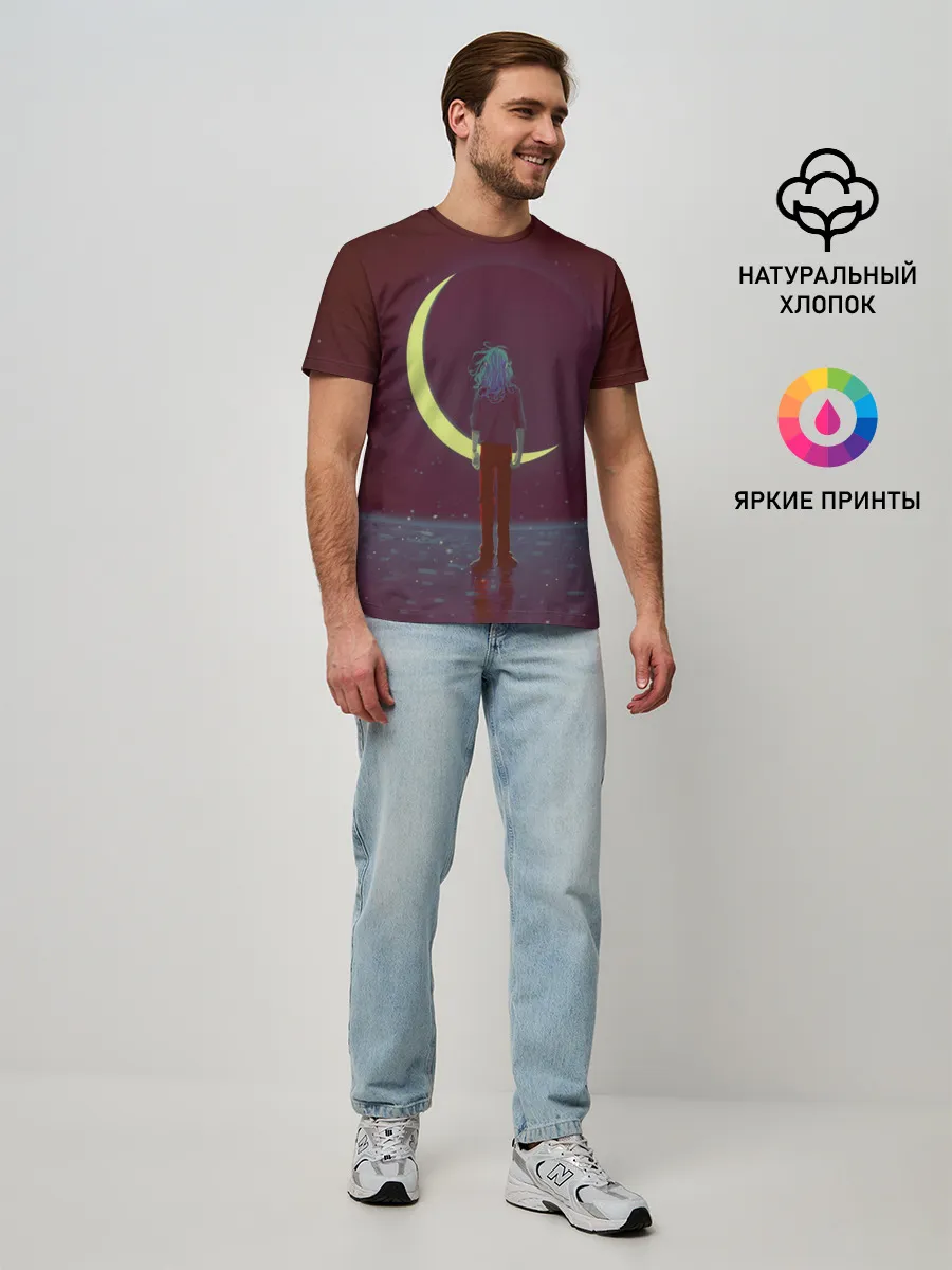 Мужская базовая футболка / Sally face