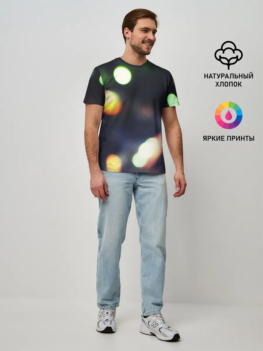 Мужская базовая футболка / NIGHT | НОЧЬ