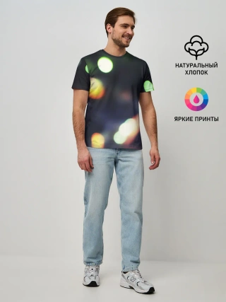 Мужская базовая футболка / NIGHT | НОЧЬ