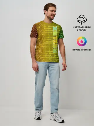 Мужская базовая футболка / Roblox