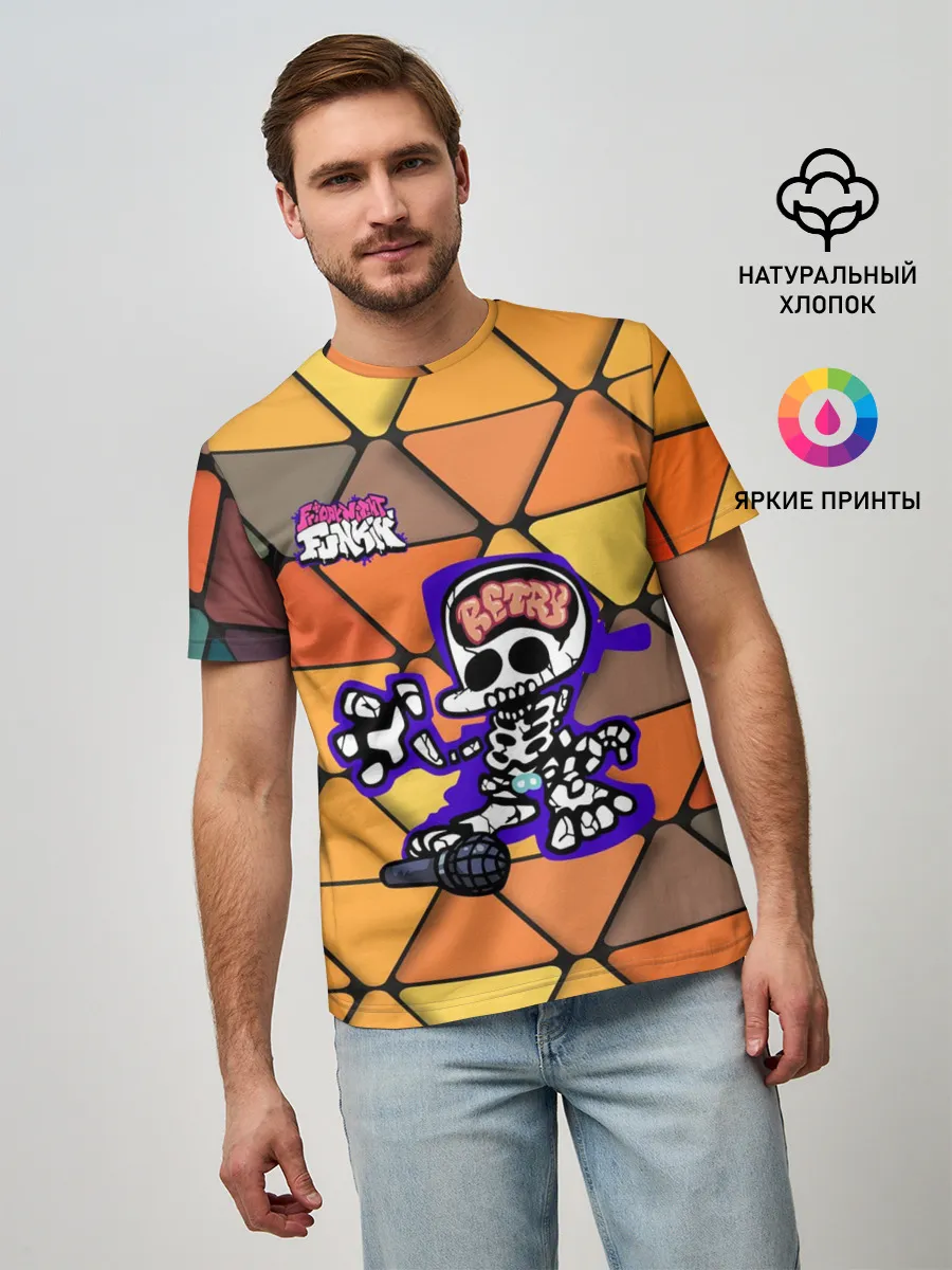 Мужская базовая футболка / Friday Night Funkin