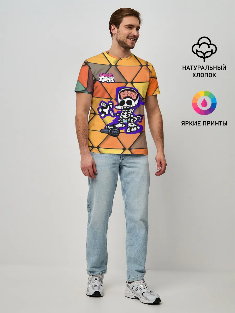 Мужская базовая футболка / Friday Night Funkin