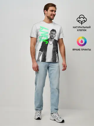 Мужская базовая футболка / Jony music