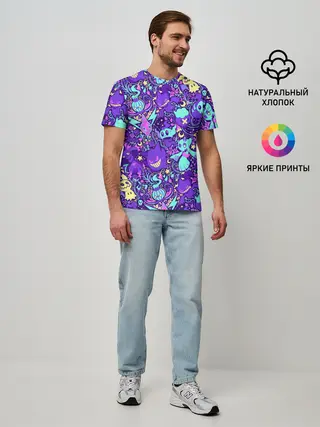 Мужская базовая футболка / Сумеречные монстрики