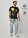 Мужская базовая футболка / Солнечная Система