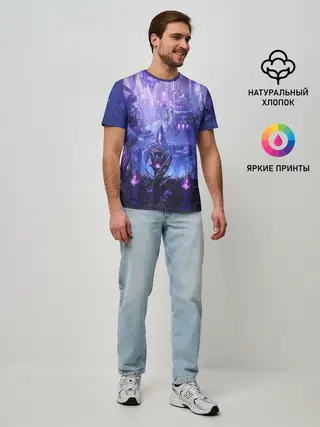 Мужская базовая футболка / HEROES