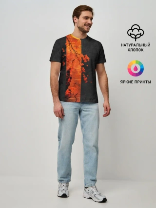 Мужская базовая футболка / ЦАПЛЯ