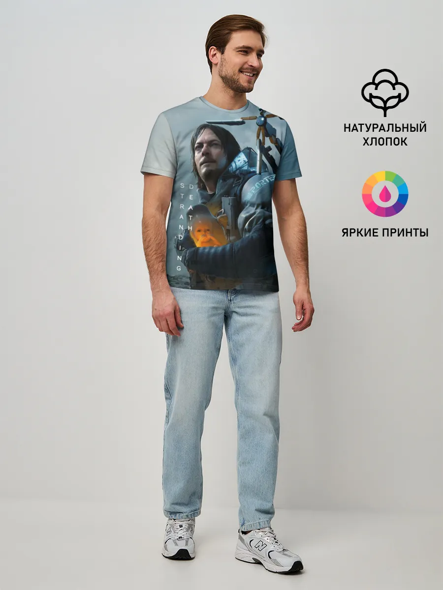 Мужская базовая футболка / Death Stranding