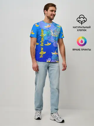 Мужская базовая футболка / The Beatles