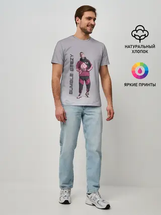 Мужская базовая футболка / Bumble Beezy