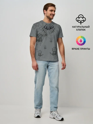 Мужская базовая футболка / DEATH STRANDING