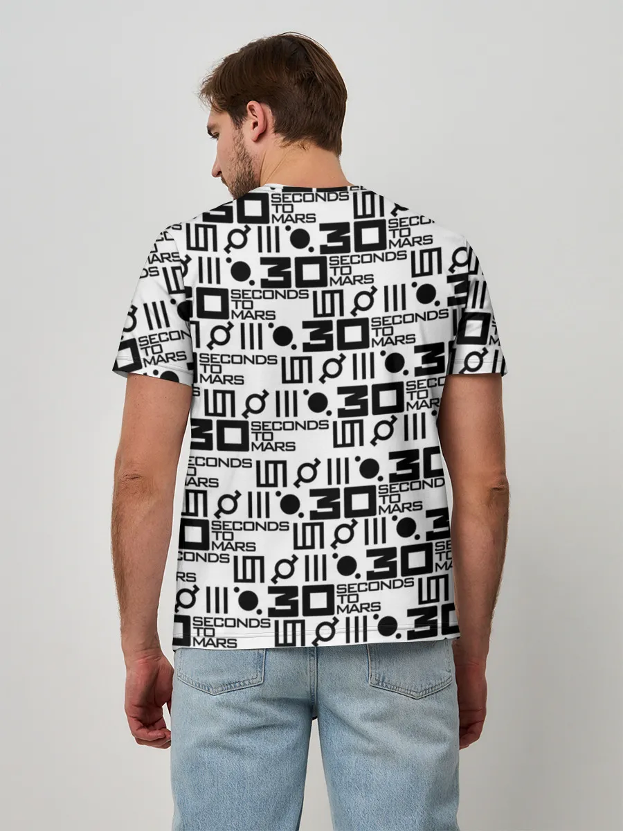 Мужская базовая футболка / 30 SECONDS TO MARS