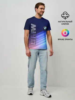 Мужская базовая футболка / BMW