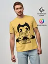 Мужская базовая футболка / Bendy And The Ink Machine