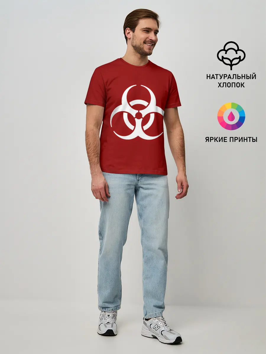 Мужская базовая футболка / Plague Inc