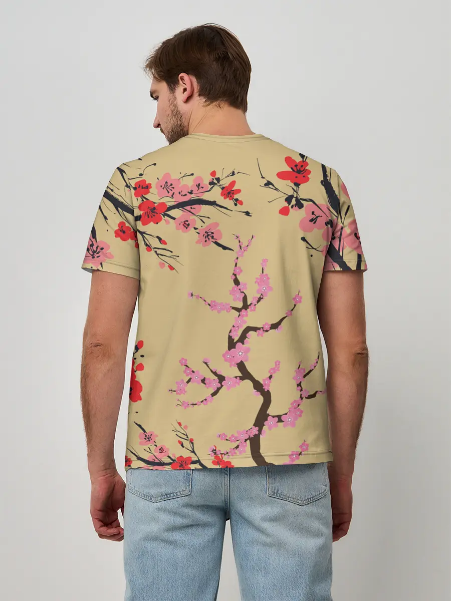 Мужская базовая футболка / Гейша | Geisha