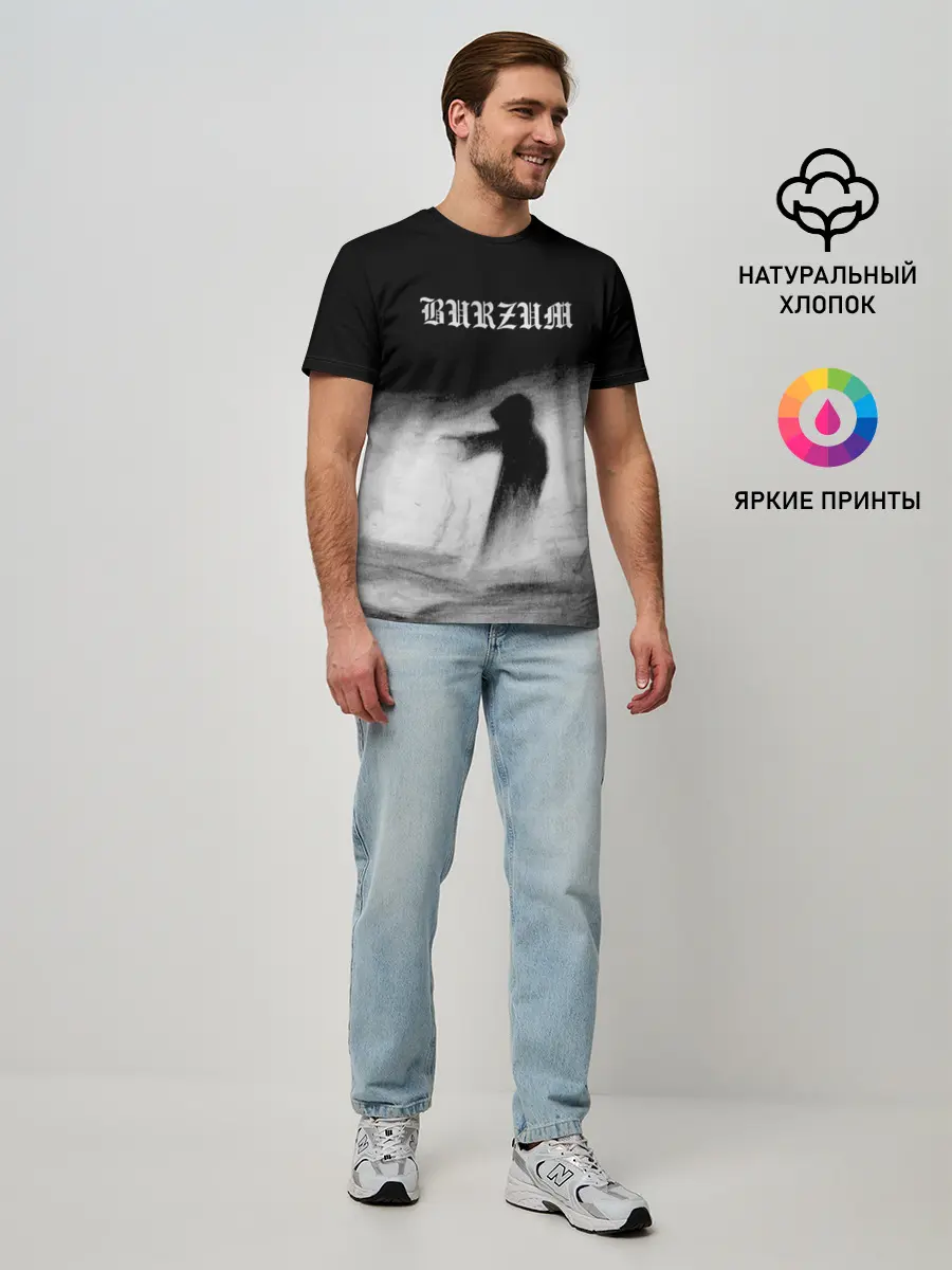 Мужская базовая футболка / Burzum