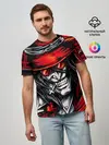 Мужская базовая футболка / ALUCARD IN RED