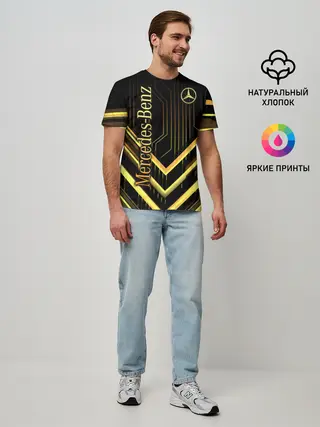 Мужская базовая футболка / Mercedes-Benz