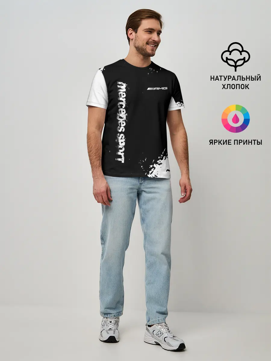 Мужская базовая футболка / AMG SPORT