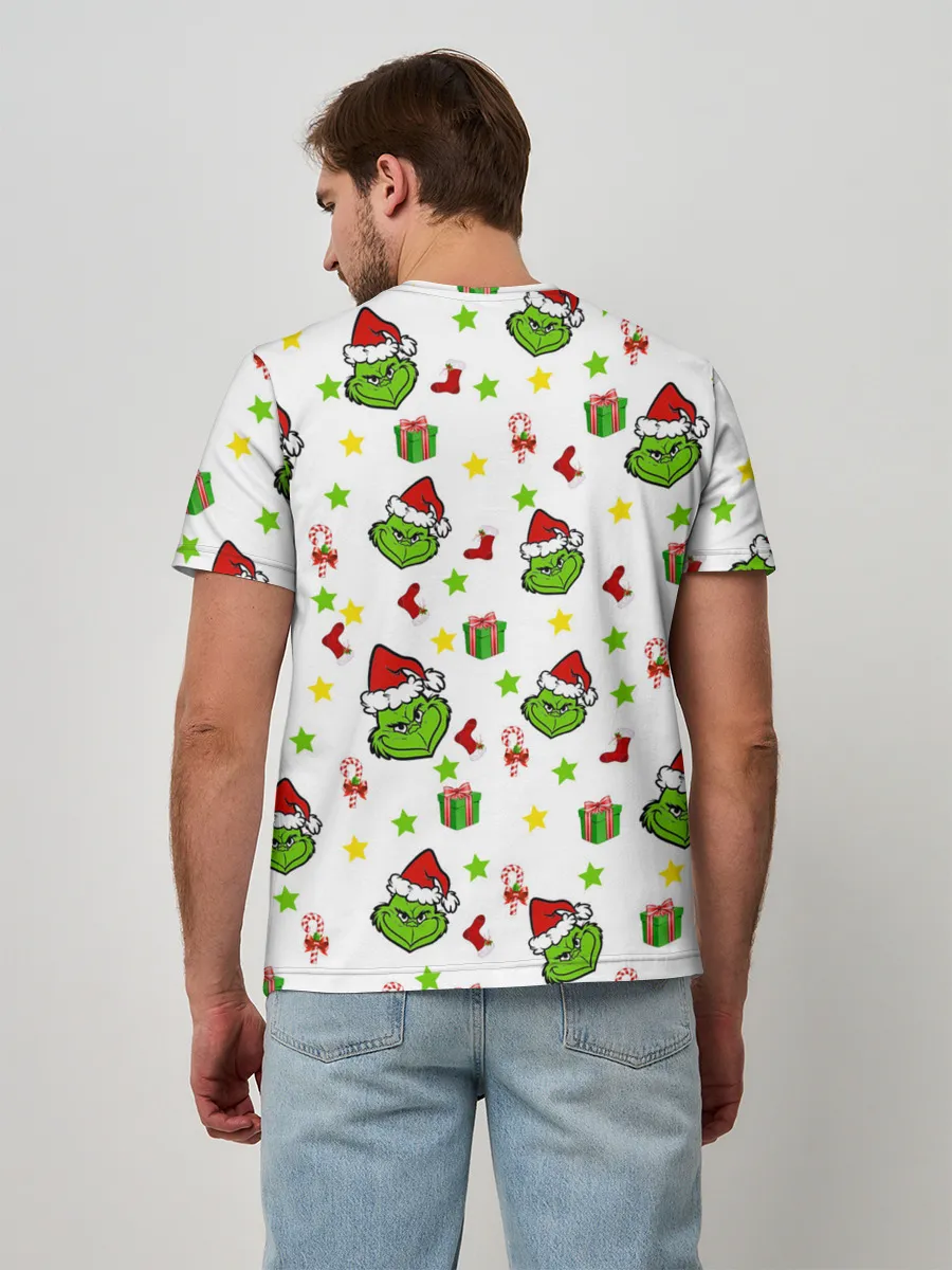 Мужская базовая футболка / Гринч