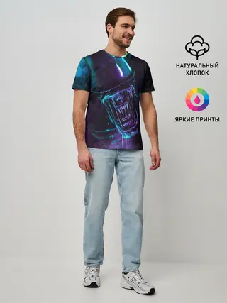 Мужская базовая футболка / ЧУЖОЙ