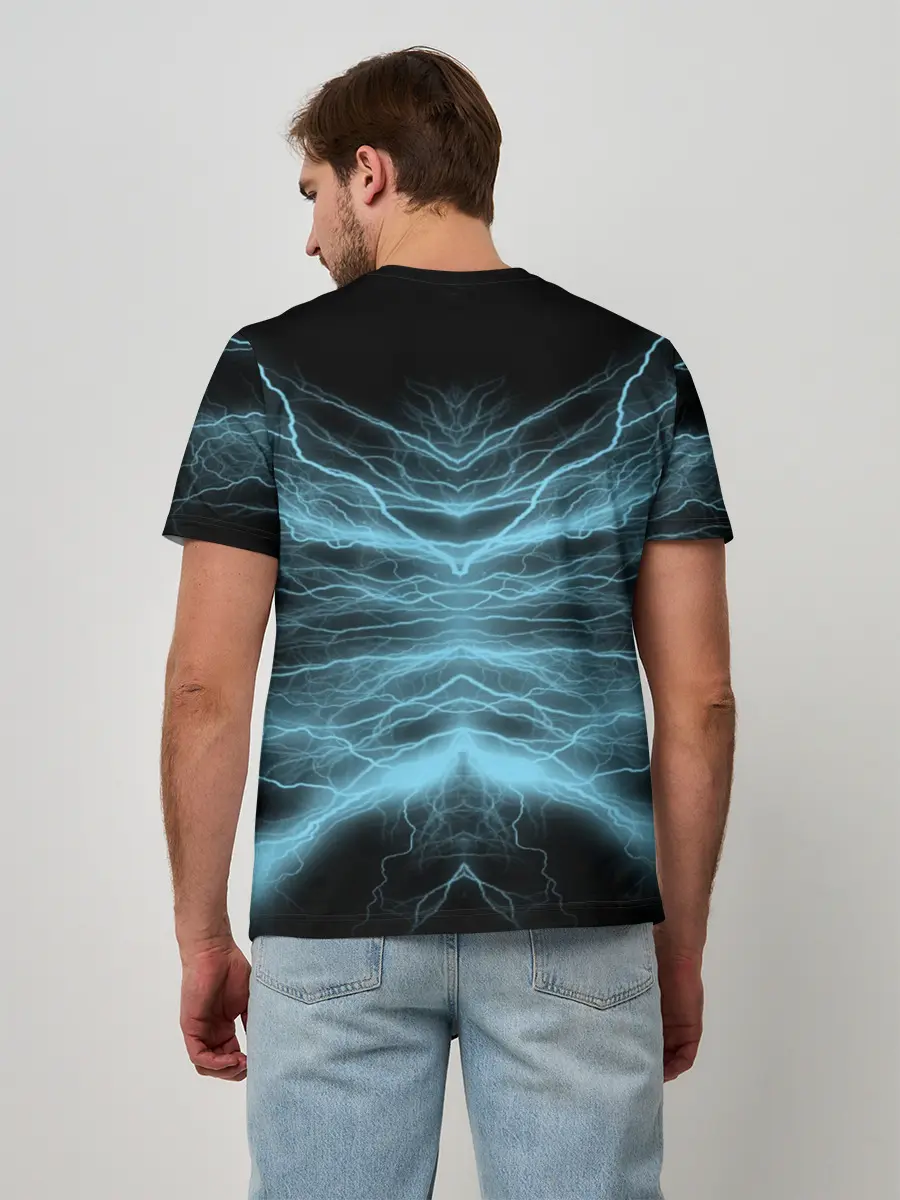 Мужская базовая футболка / PikaPika