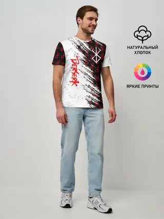 Мужская базовая футболка / Berserk | Anime