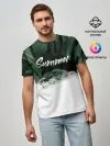 Мужская базовая футболка / Лето
