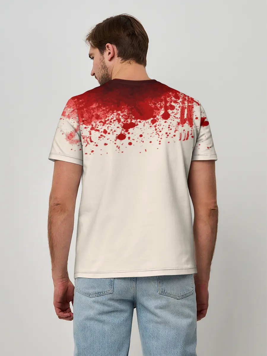 Мужская базовая футболка / Аннушка разлила масло