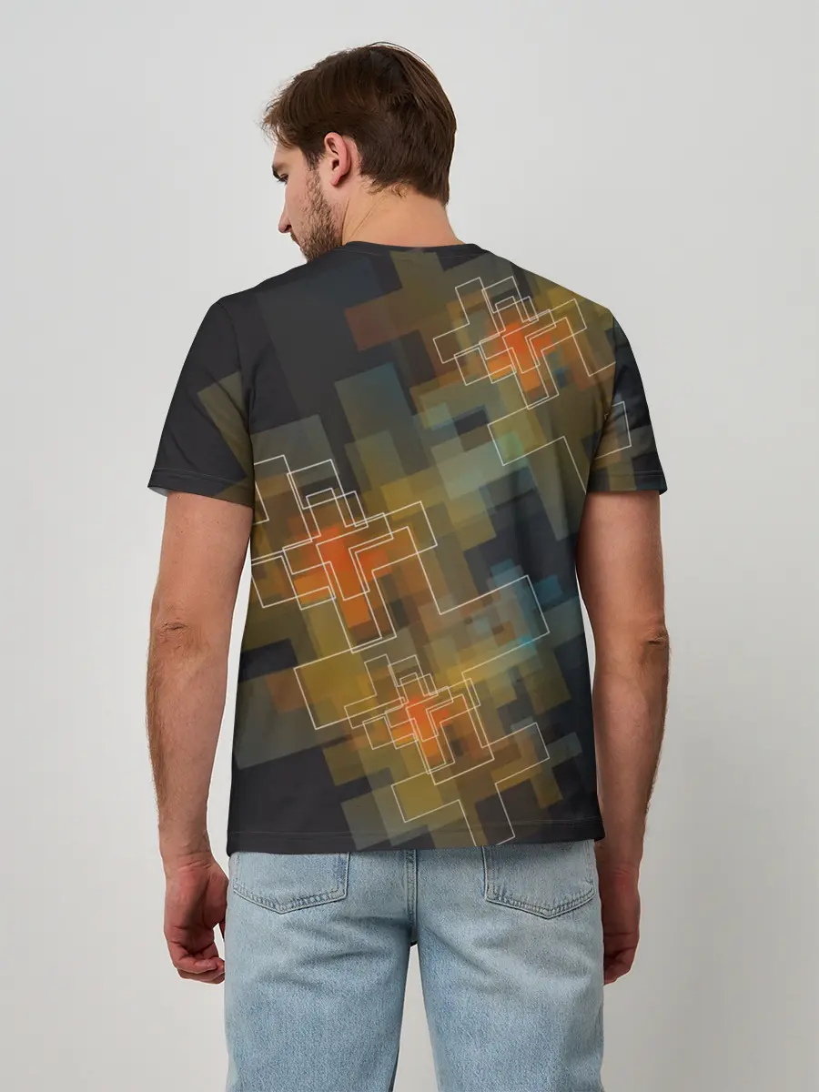 Мужская базовая футболка / Блич. Маска